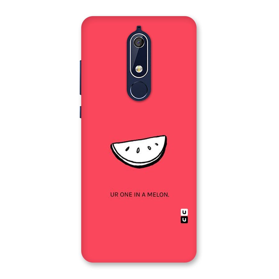 One In Melon Back Case for Nokia 5.1