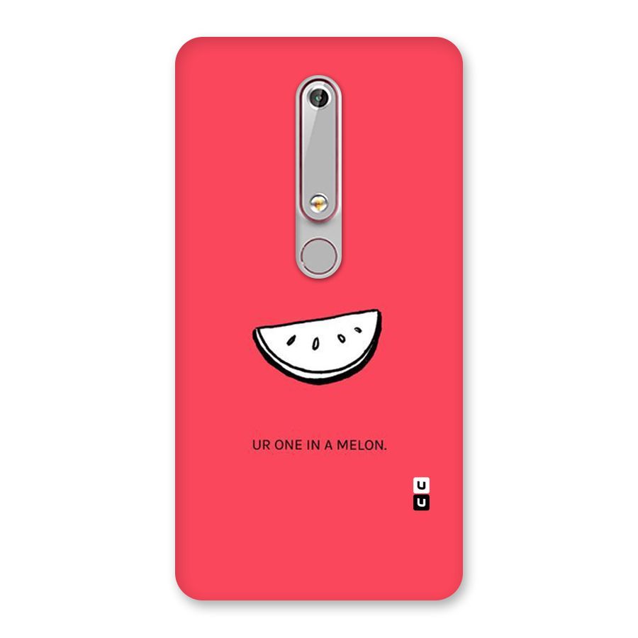 One In Melon Back Case for Nokia 6.1