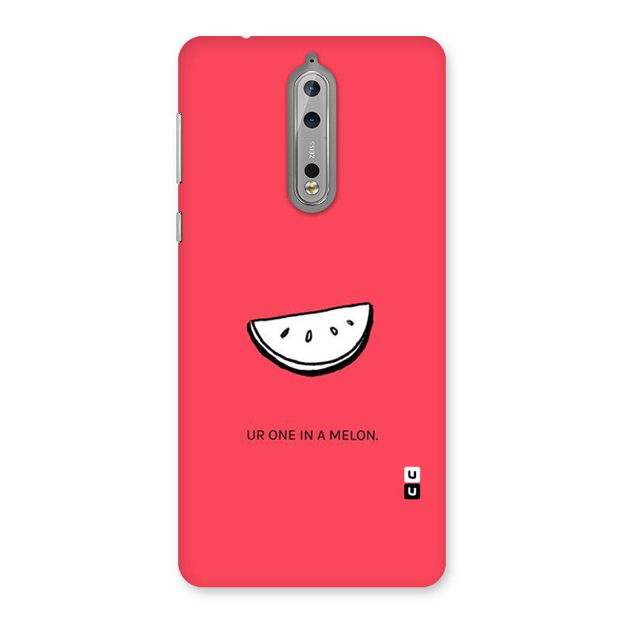 One In Melon Back Case for Nokia 8