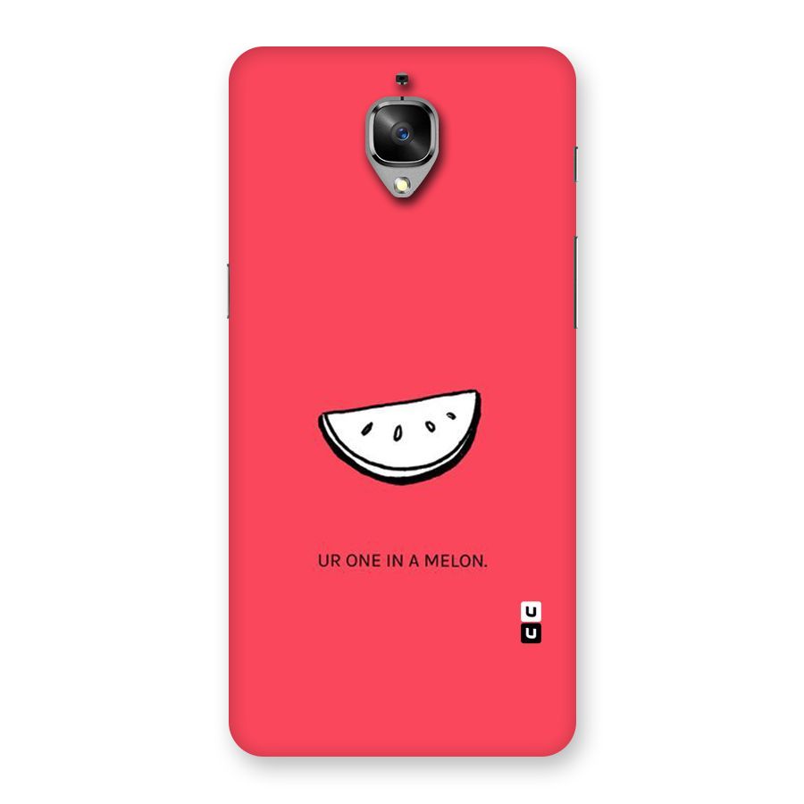 One In Melon Back Case for OnePlus 3T