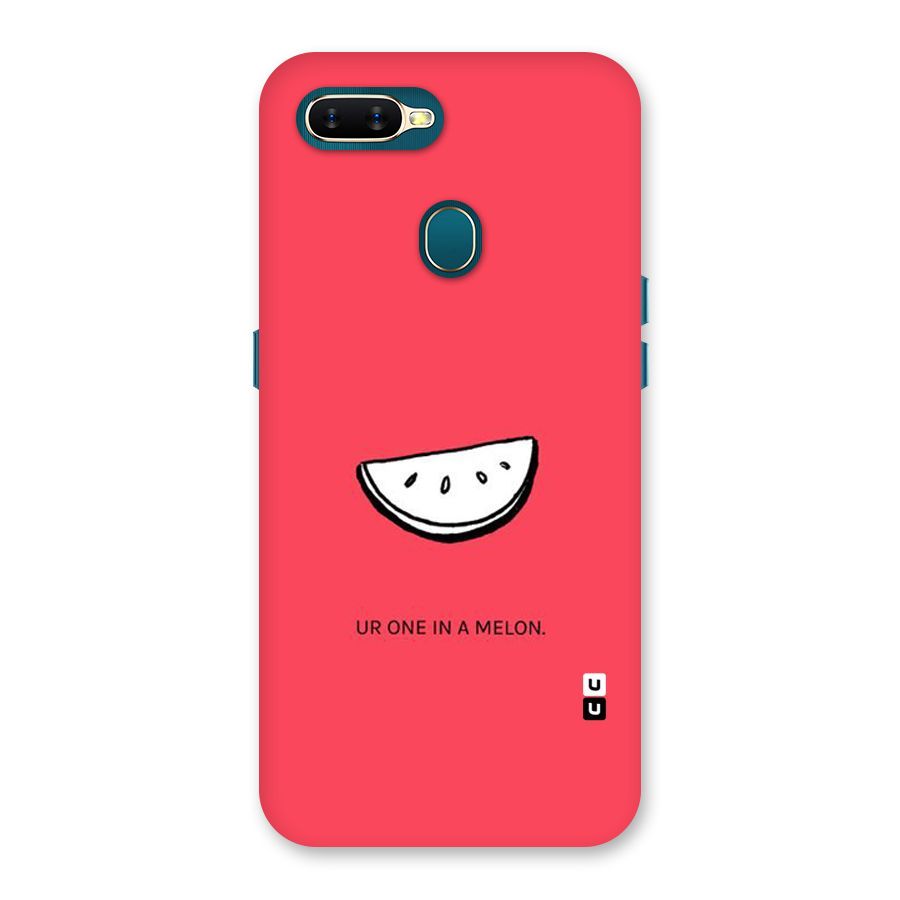 One In Melon Back Case for Oppo A11k