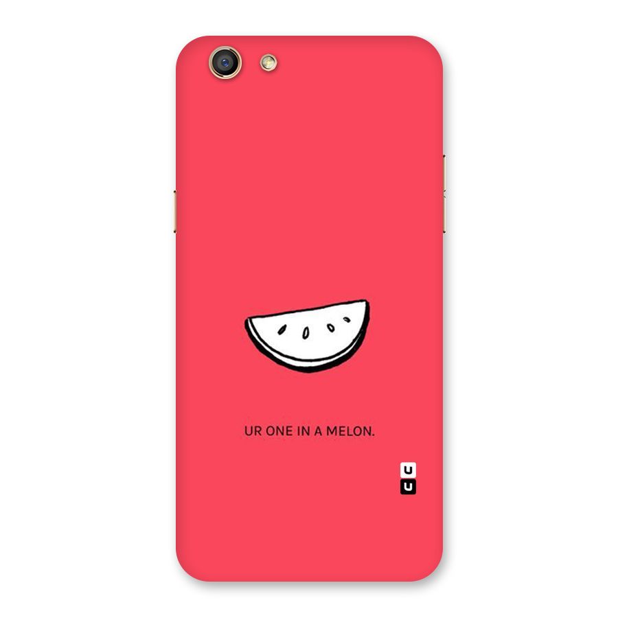 One In Melon Back Case for Oppo F3