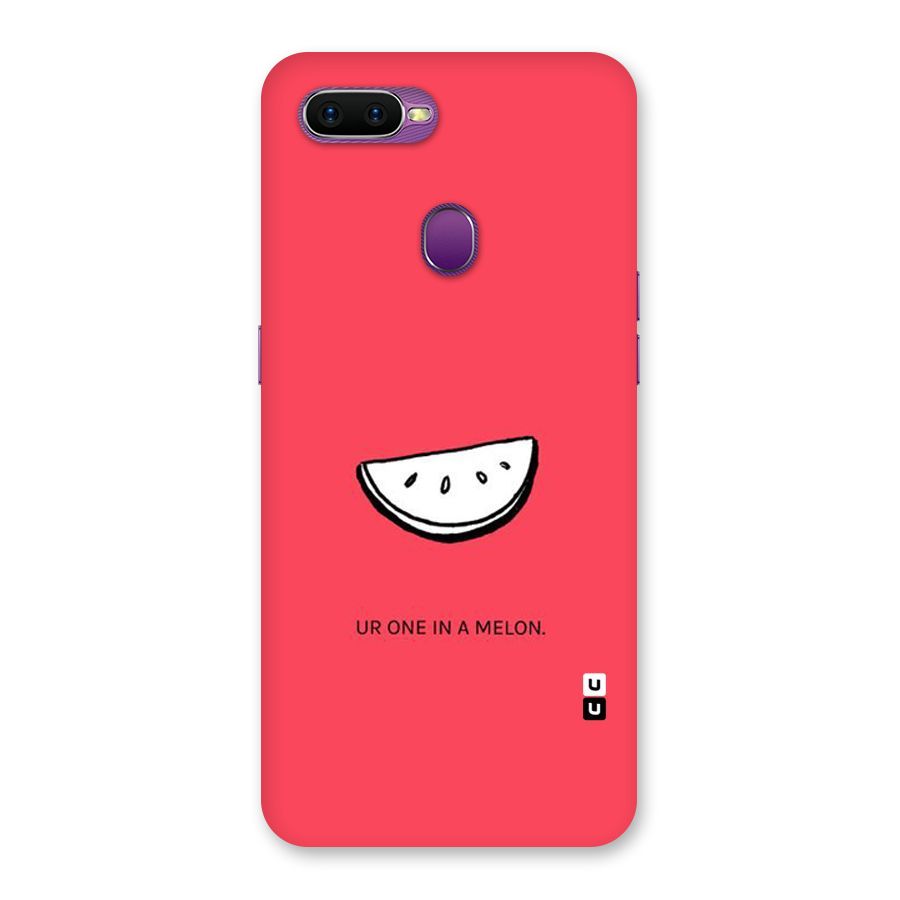 One In Melon Back Case for Oppo F9
