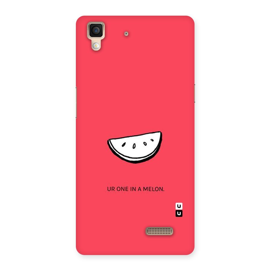 One In Melon Back Case for Oppo R7