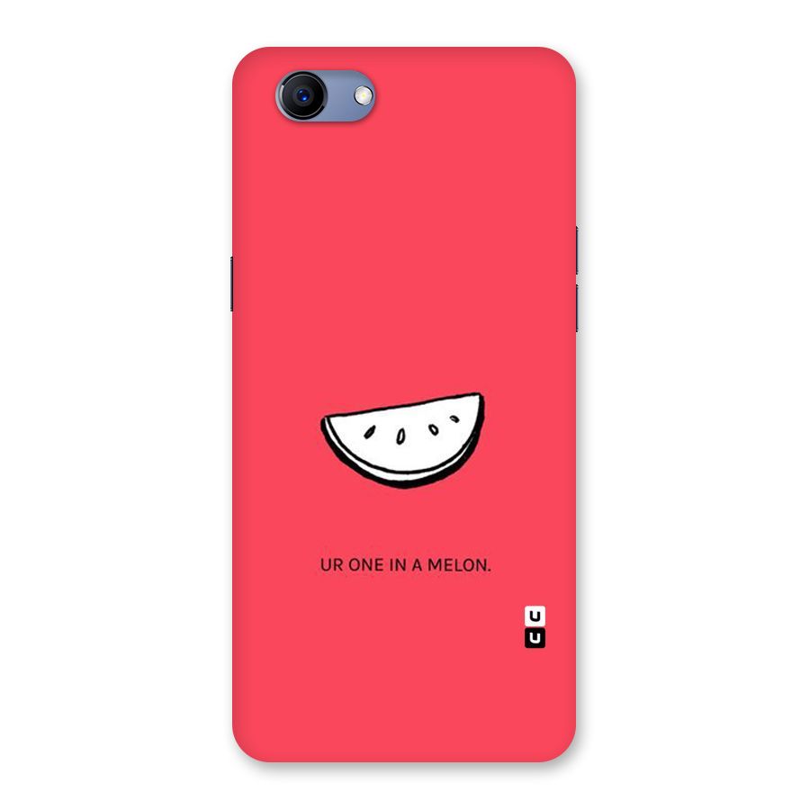 One In Melon Back Case for Oppo Realme 1