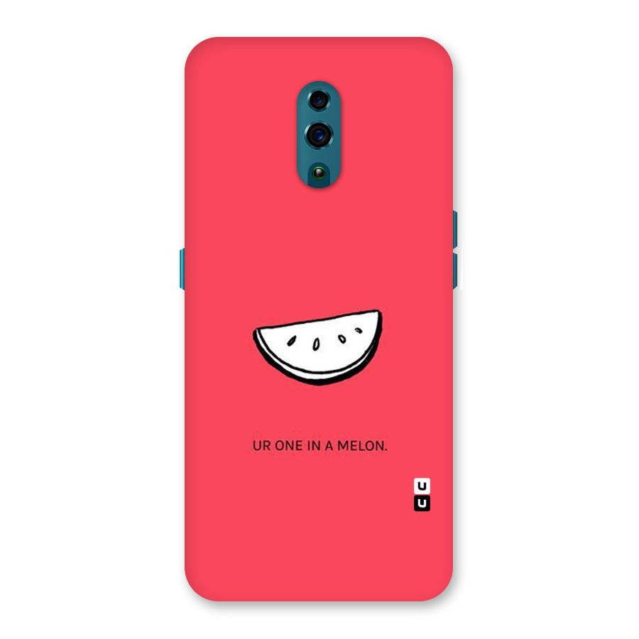One In Melon Back Case for Oppo Reno