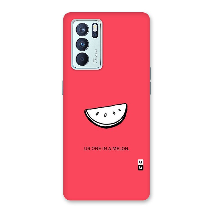 One In Melon Back Case for Oppo Reno6 Pro 5G