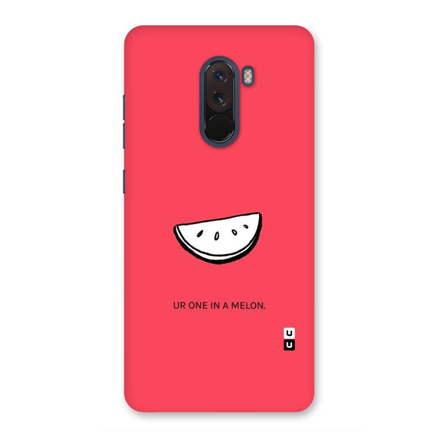 One In Melon Back Case for Poco F1