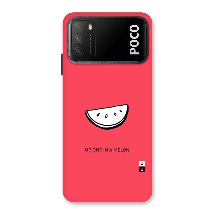 One In Melon Back Case for Poco M3