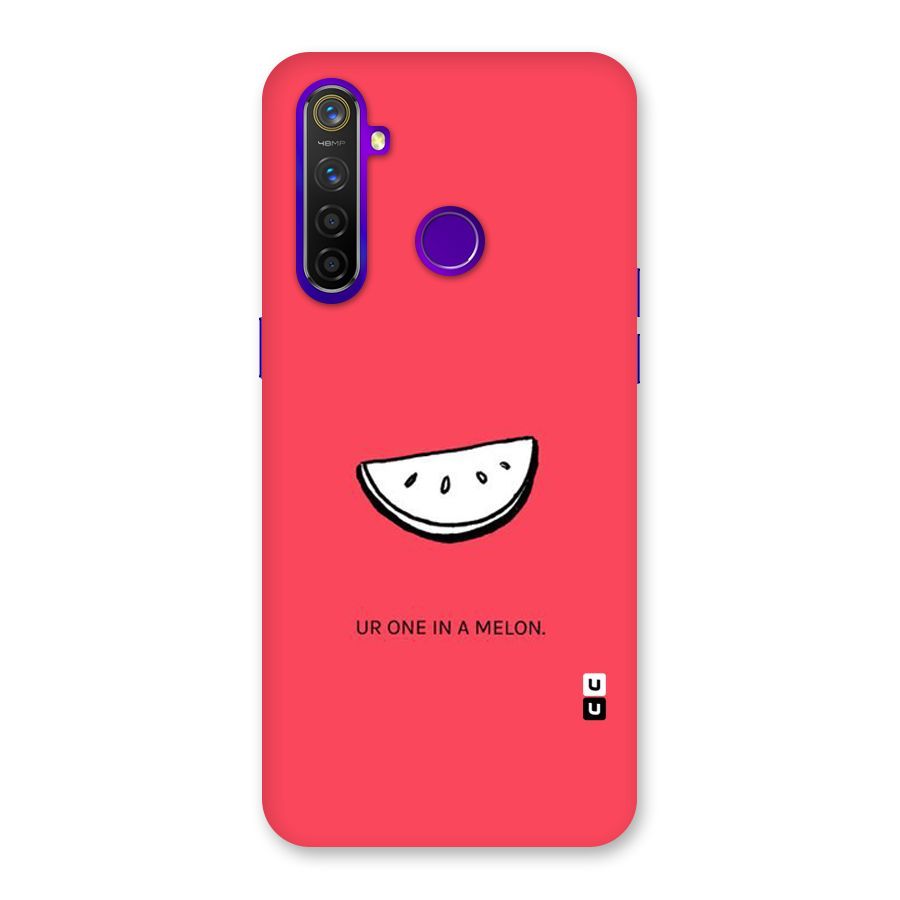 One In Melon Back Case for Realme 5 Pro
