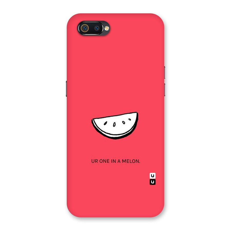 One In Melon Back Case for Realme C2