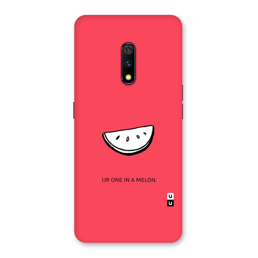 One In Melon Back Case for Realme X