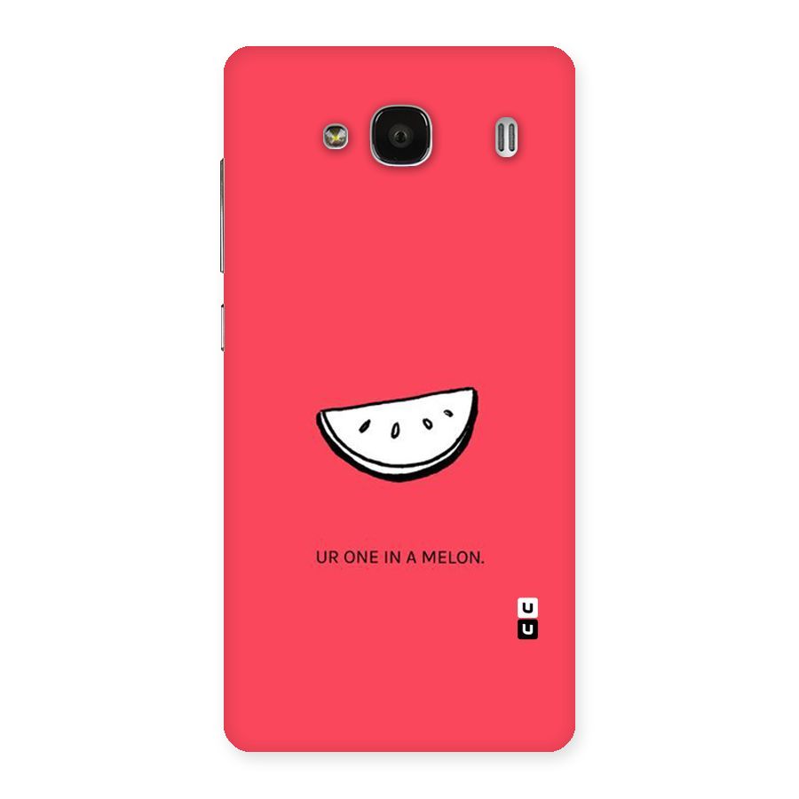 One In Melon Back Case for Redmi 2