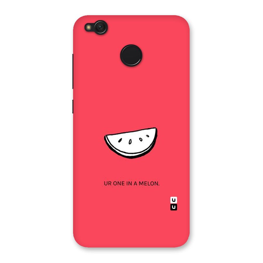One In Melon Back Case for Redmi 4