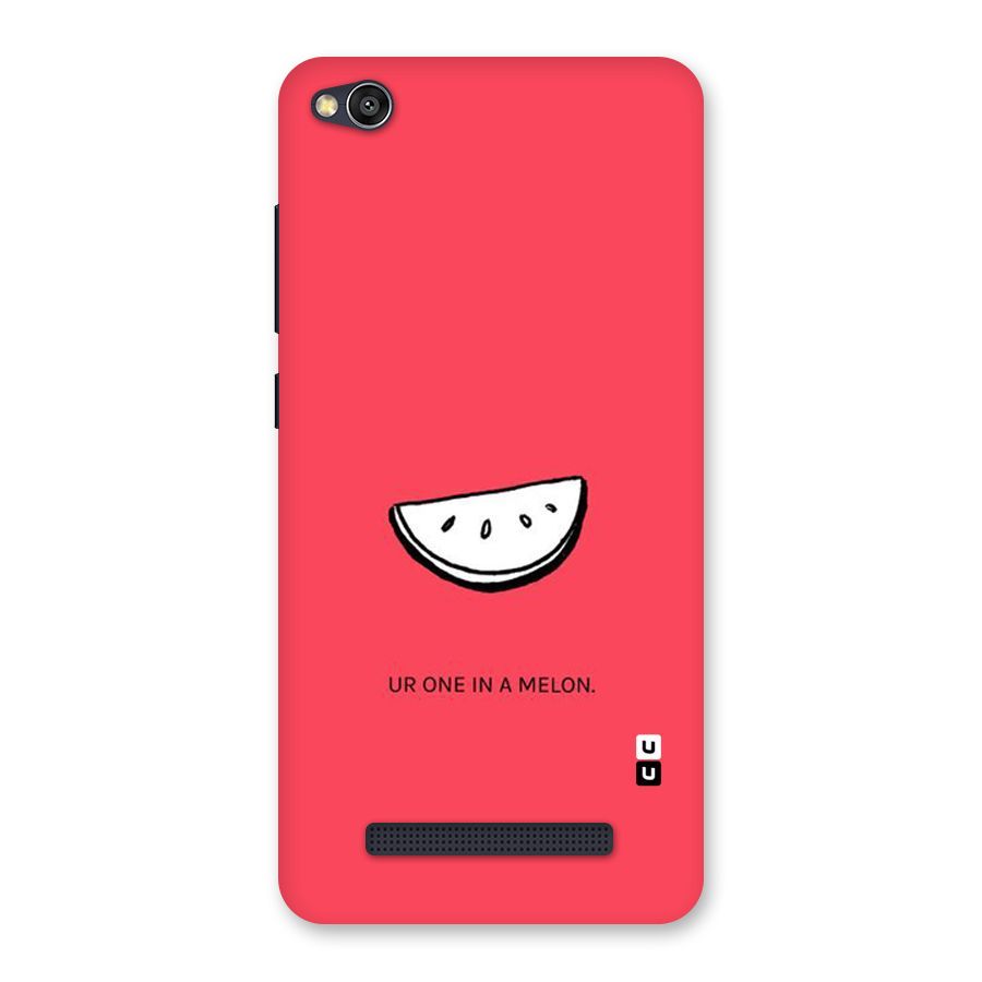 One In Melon Back Case for Redmi 4A