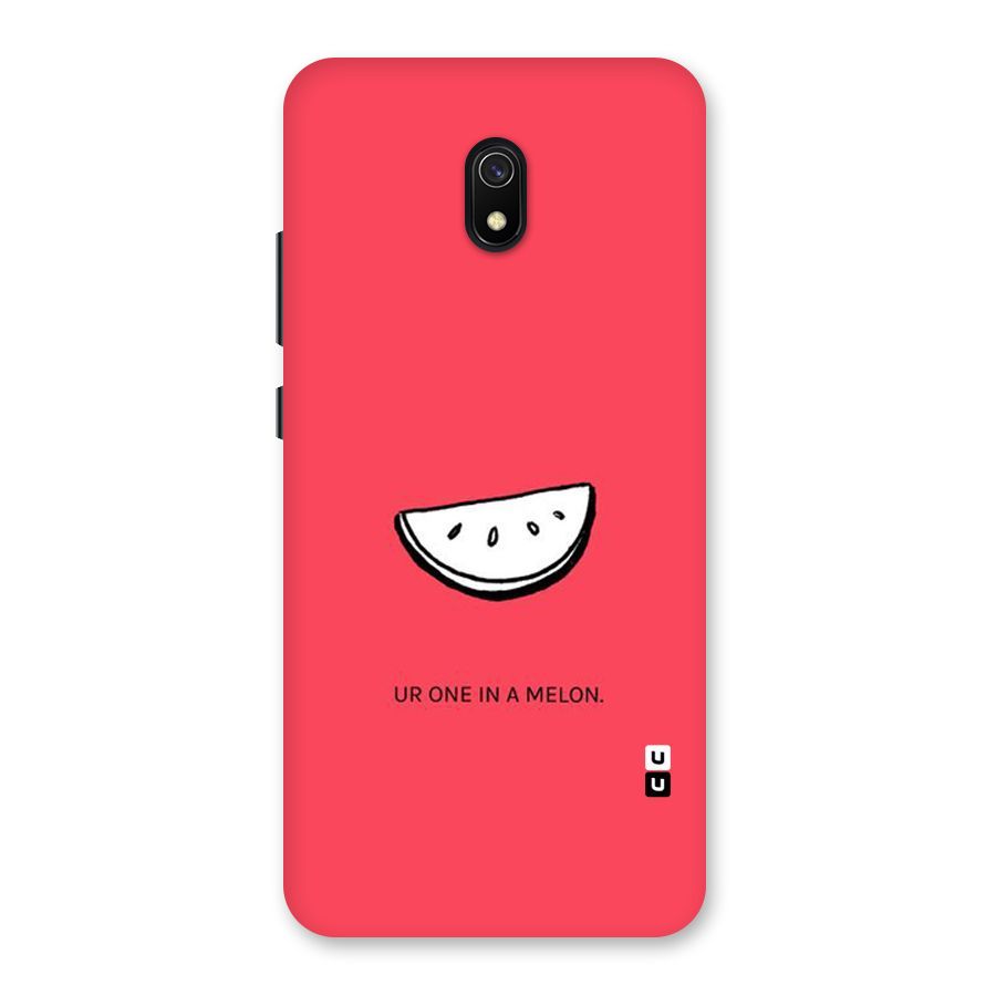 One In Melon Back Case for Redmi 8A