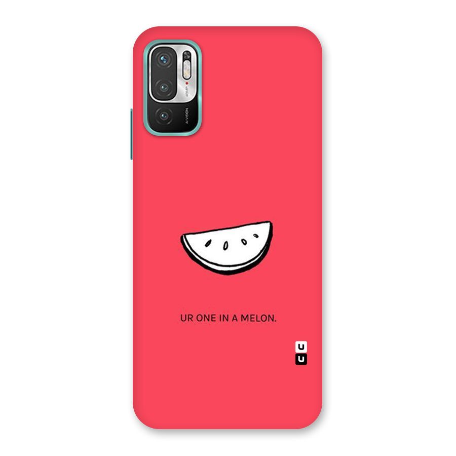One In Melon Back Case for Redmi Note 10T 5G