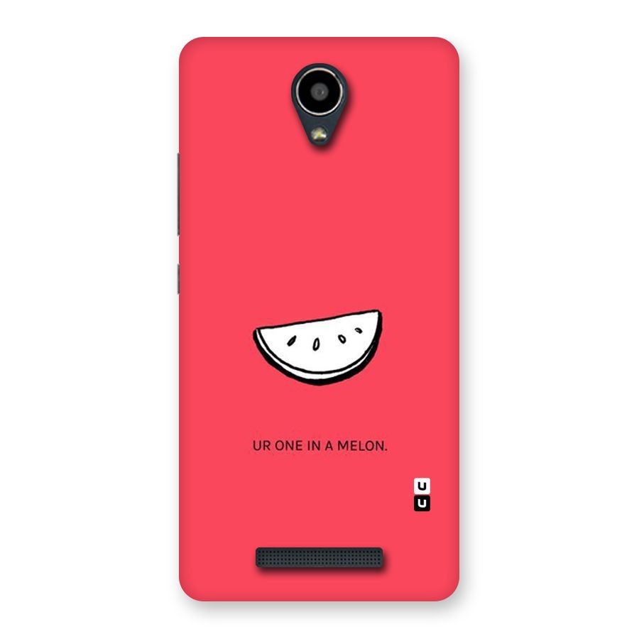 One In Melon Back Case for Redmi Note 2