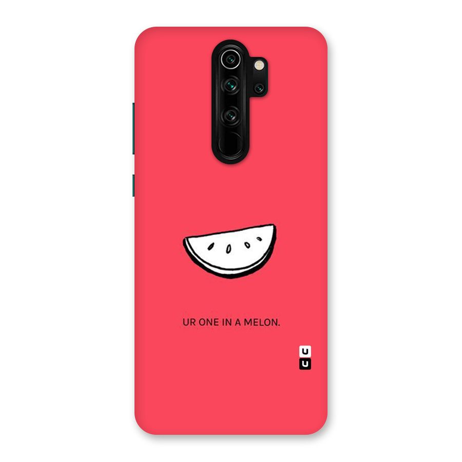 One In Melon Back Case for Redmi Note 8 Pro