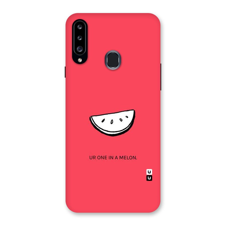 One In Melon Back Case for Samsung Galaxy A20s