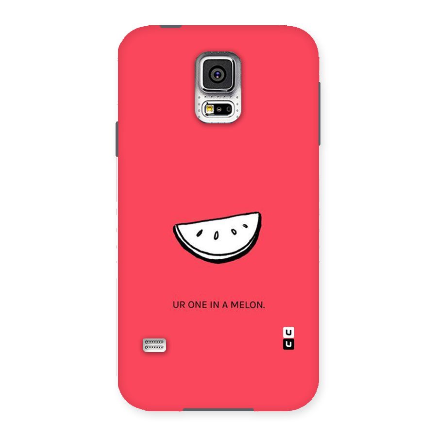 One In Melon Back Case for Samsung Galaxy S5