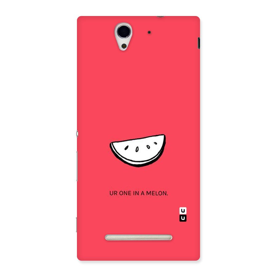 One In Melon Back Case for Sony Xperia C3