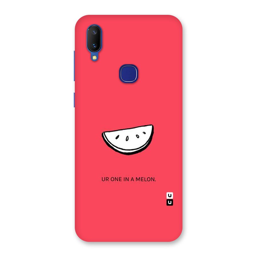 One In Melon Back Case for Vivo V11