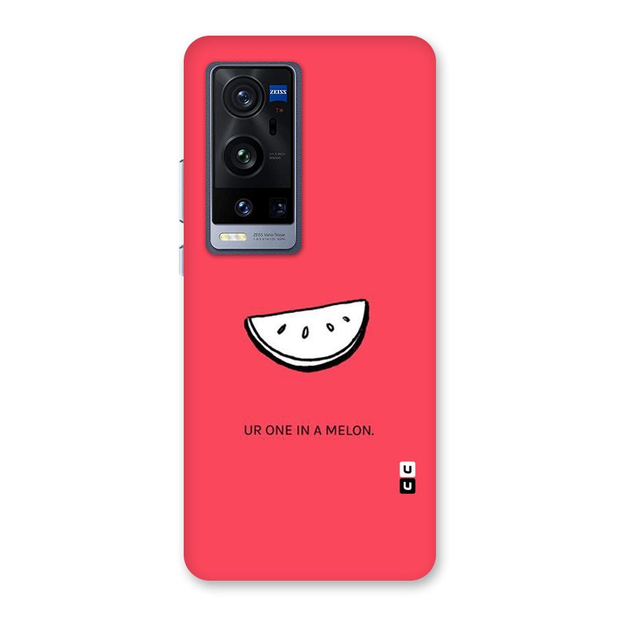One In Melon Back Case for Vivo X60 Pro Plus