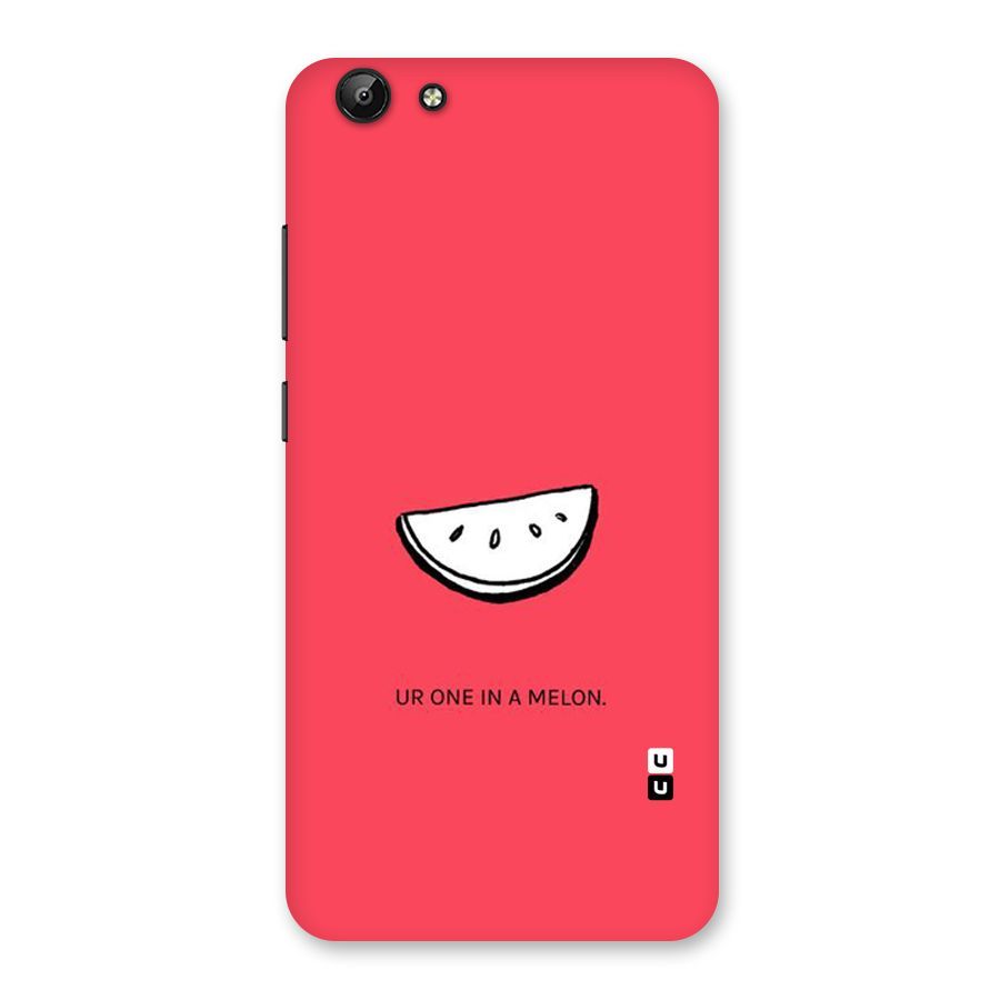 One In Melon Back Case for Vivo Y69