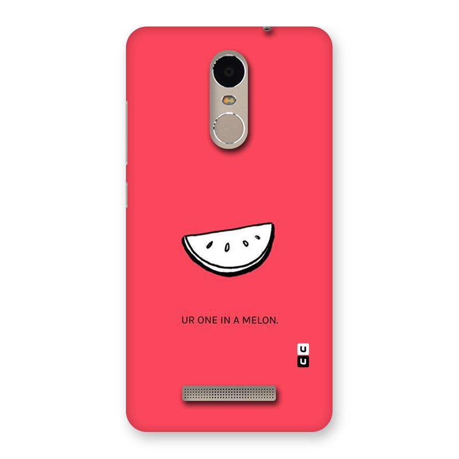 One In Melon Back Case for Xiaomi Redmi Note 3