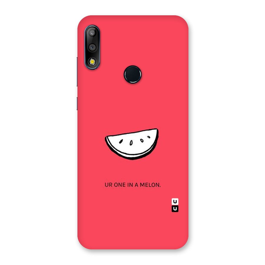 One In Melon Back Case for Zenfone Max Pro M2