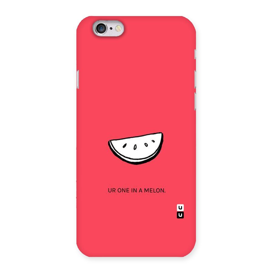 One In Melon Back Case for iPhone 6 6S