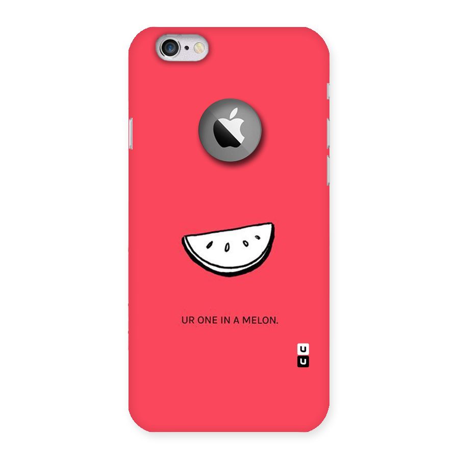 One In Melon Back Case for iPhone 6 Logo Cut