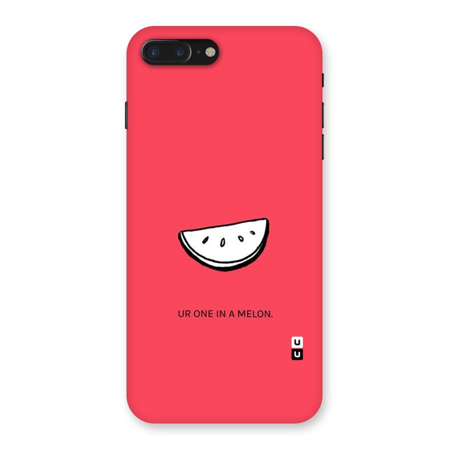 One In Melon Back Case for iPhone 7 Plus