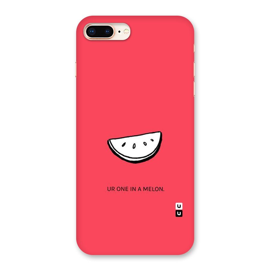 One In Melon Back Case for iPhone 8 Plus
