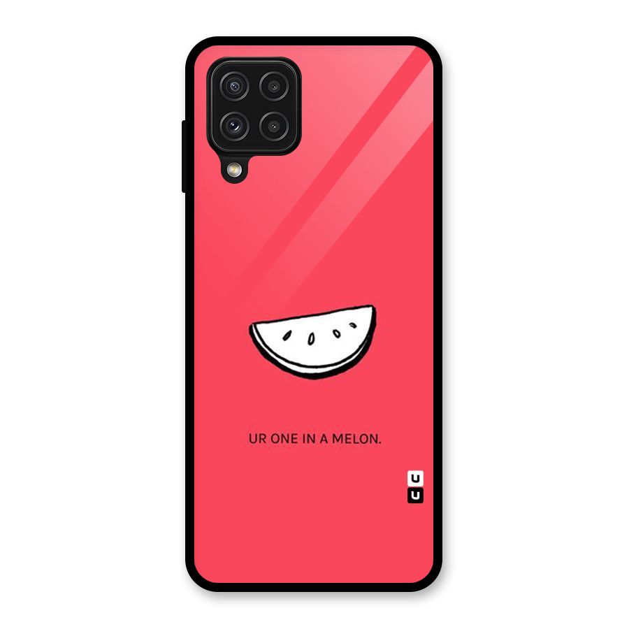 One In Melon Glass Back Case for Galaxy A22 4G