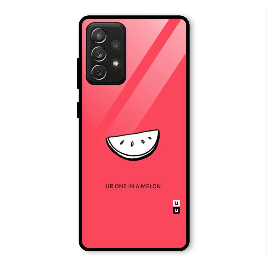 One In Melon Glass Back Case for Galaxy A72
