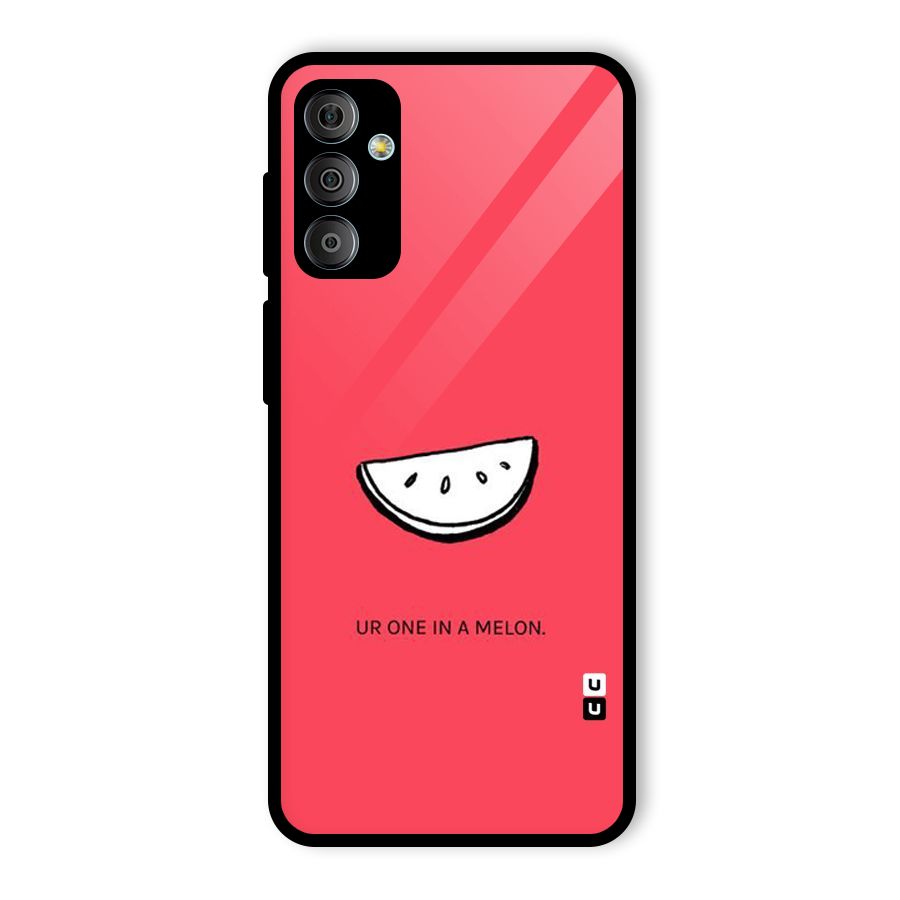 One In Melon Glass Back Case for Galaxy F23