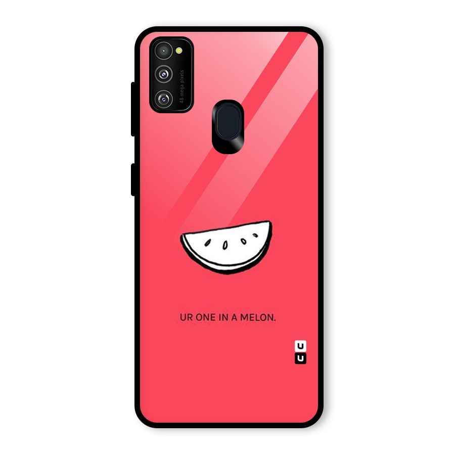 One In Melon Glass Back Case for Galaxy M30s