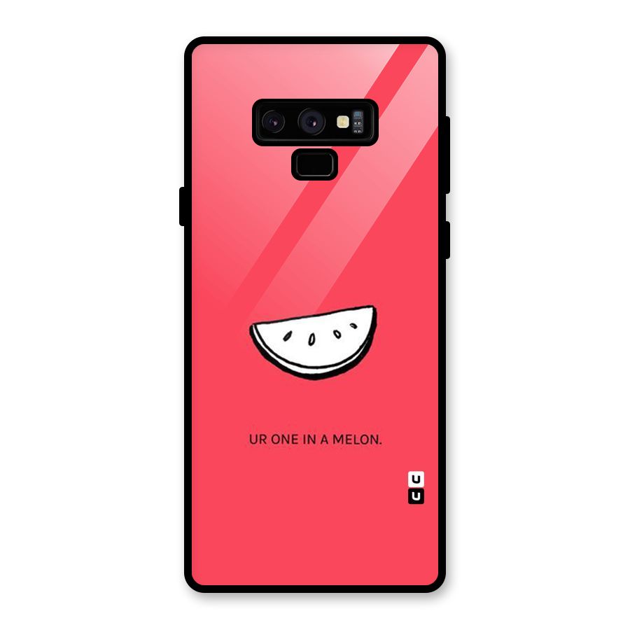 One In Melon Glass Back Case for Galaxy Note 9