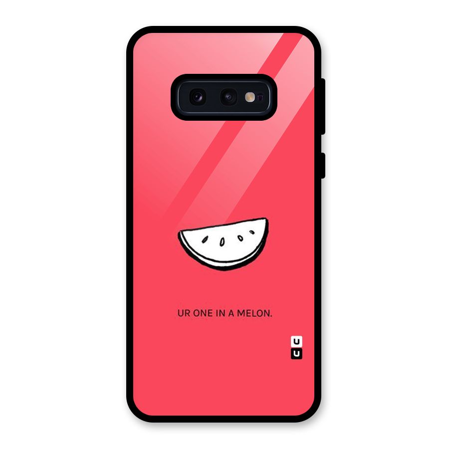 One In Melon Glass Back Case for Galaxy S10e