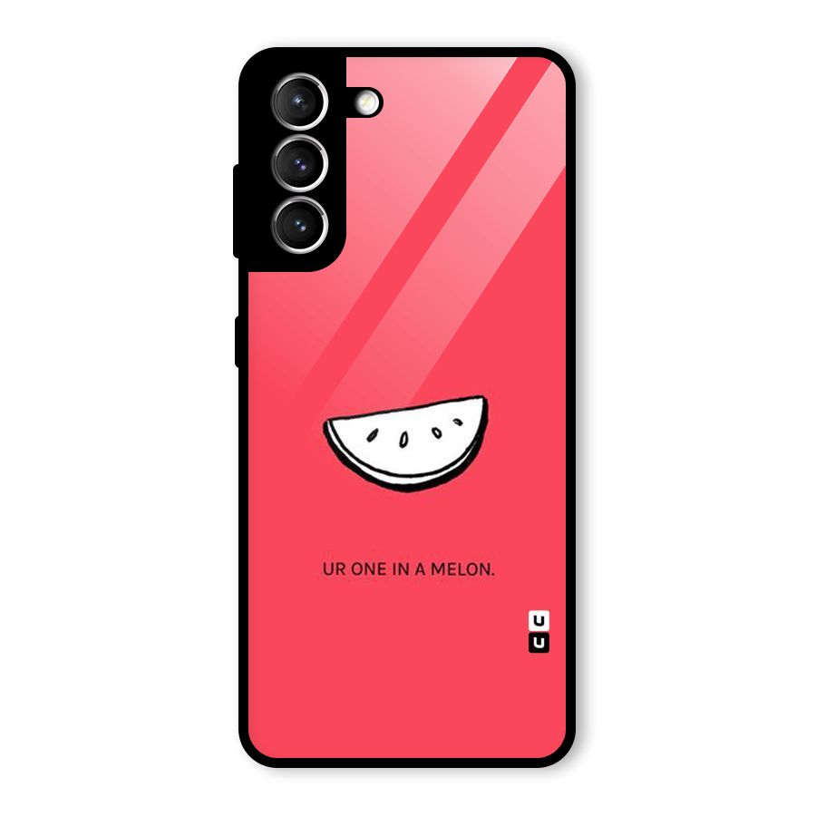 One In Melon Glass Back Case for Galaxy S21 5G