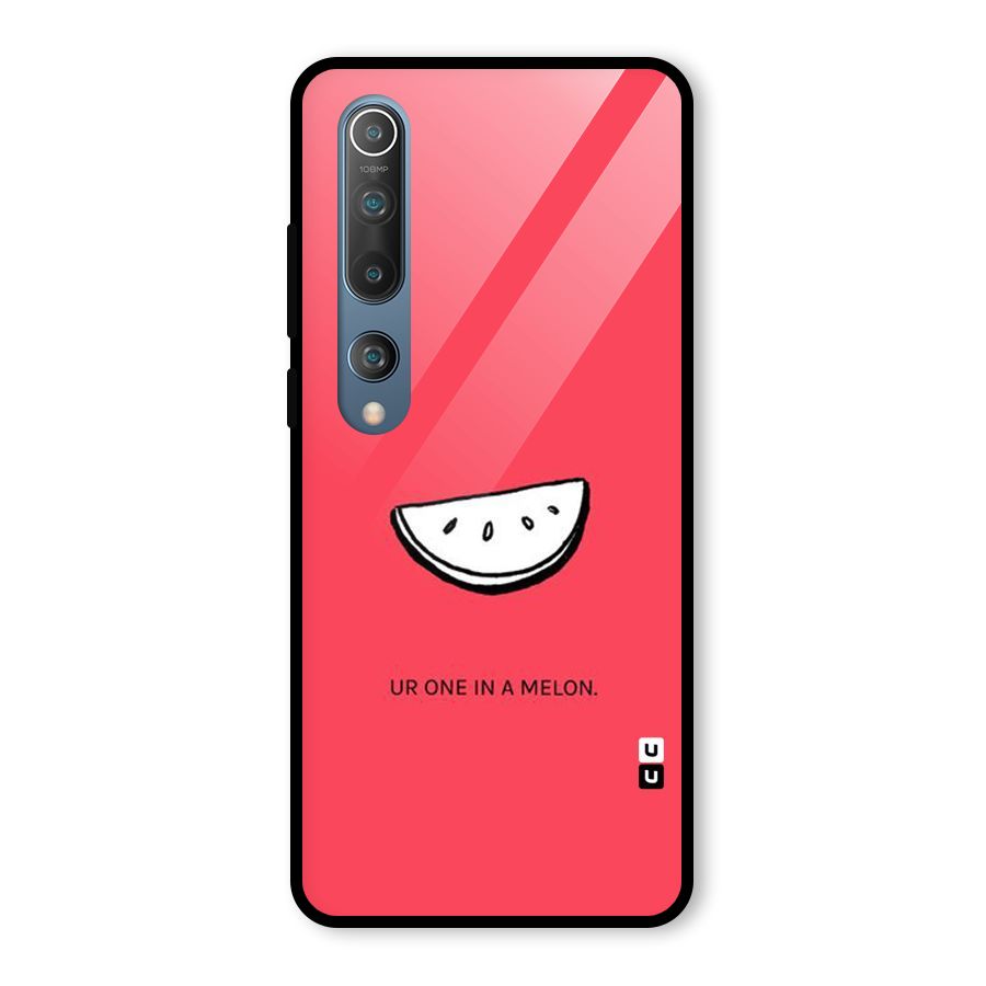 One In Melon Glass Back Case for Mi 10