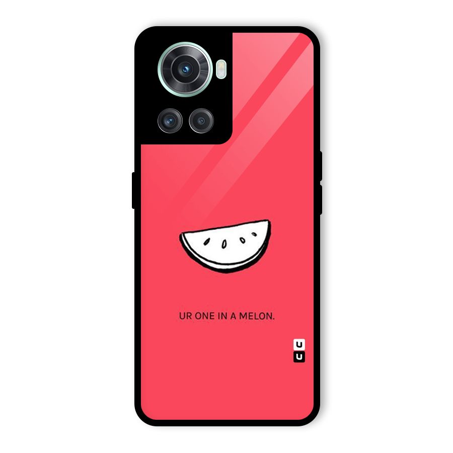 One In Melon Glass Back Case for OnePlus 10R