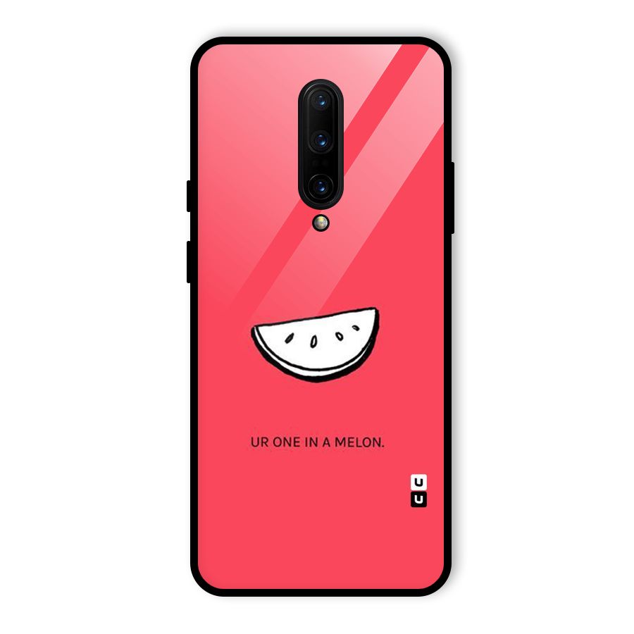 One In Melon Glass Back Case for OnePlus 7 Pro