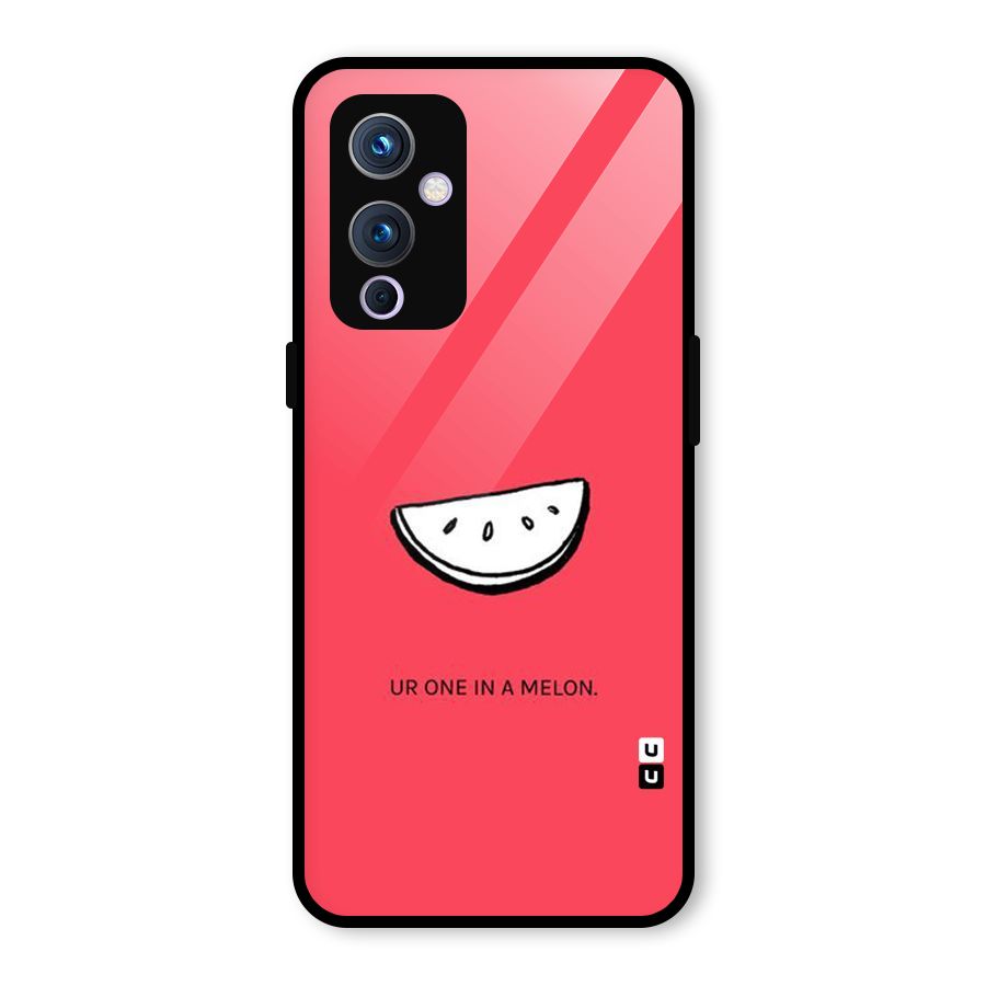One In Melon Glass Back Case for OnePlus 9
