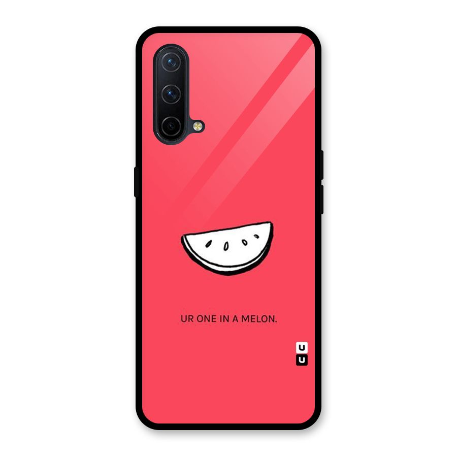 One In Melon Glass Back Case for OnePlus Nord CE 5G