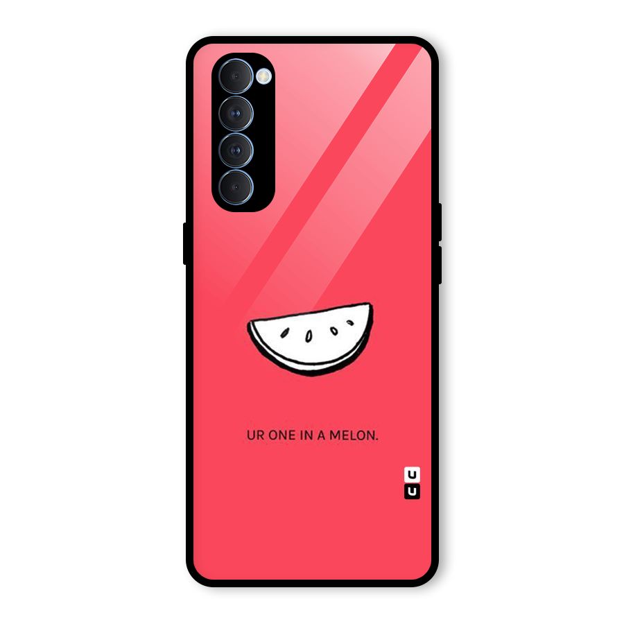 One In Melon Glass Back Case for Oppo Reno4 Pro
