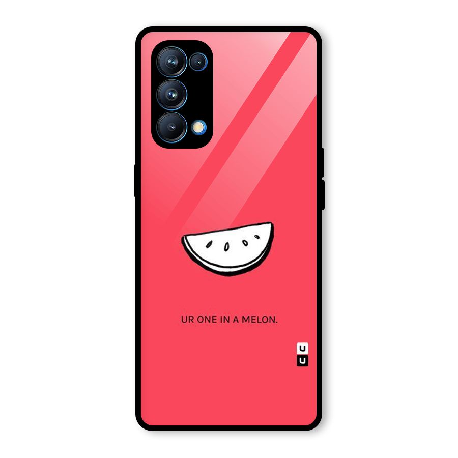 One In Melon Glass Back Case for Oppo Reno5 Pro 5G