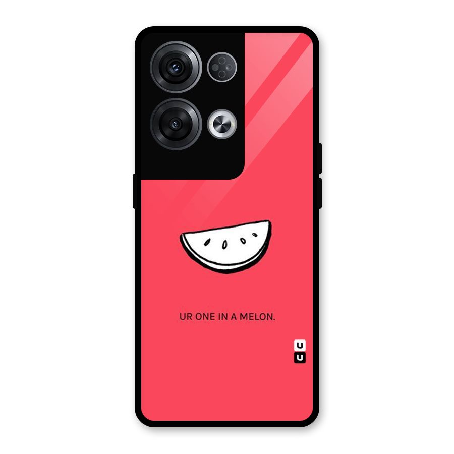 One In Melon Glass Back Case for Oppo Reno8 Pro 5G